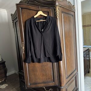 Zadig & Voltaire Black Long Sleeve Tee
